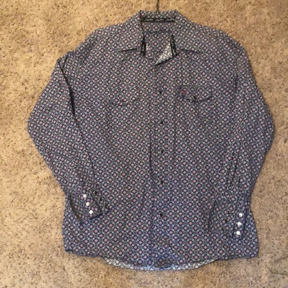 Men’s Wrangler George Strait pearl snap